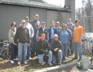 Long Island RPCVs at work on April 16th, 2011