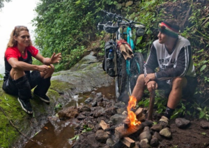 Jenna Lollis and Chris Van Dine in Guatemala