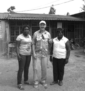 John Elias in Jamaica with our P4P partners