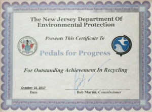 NJ DEP 2017 Recycling Award