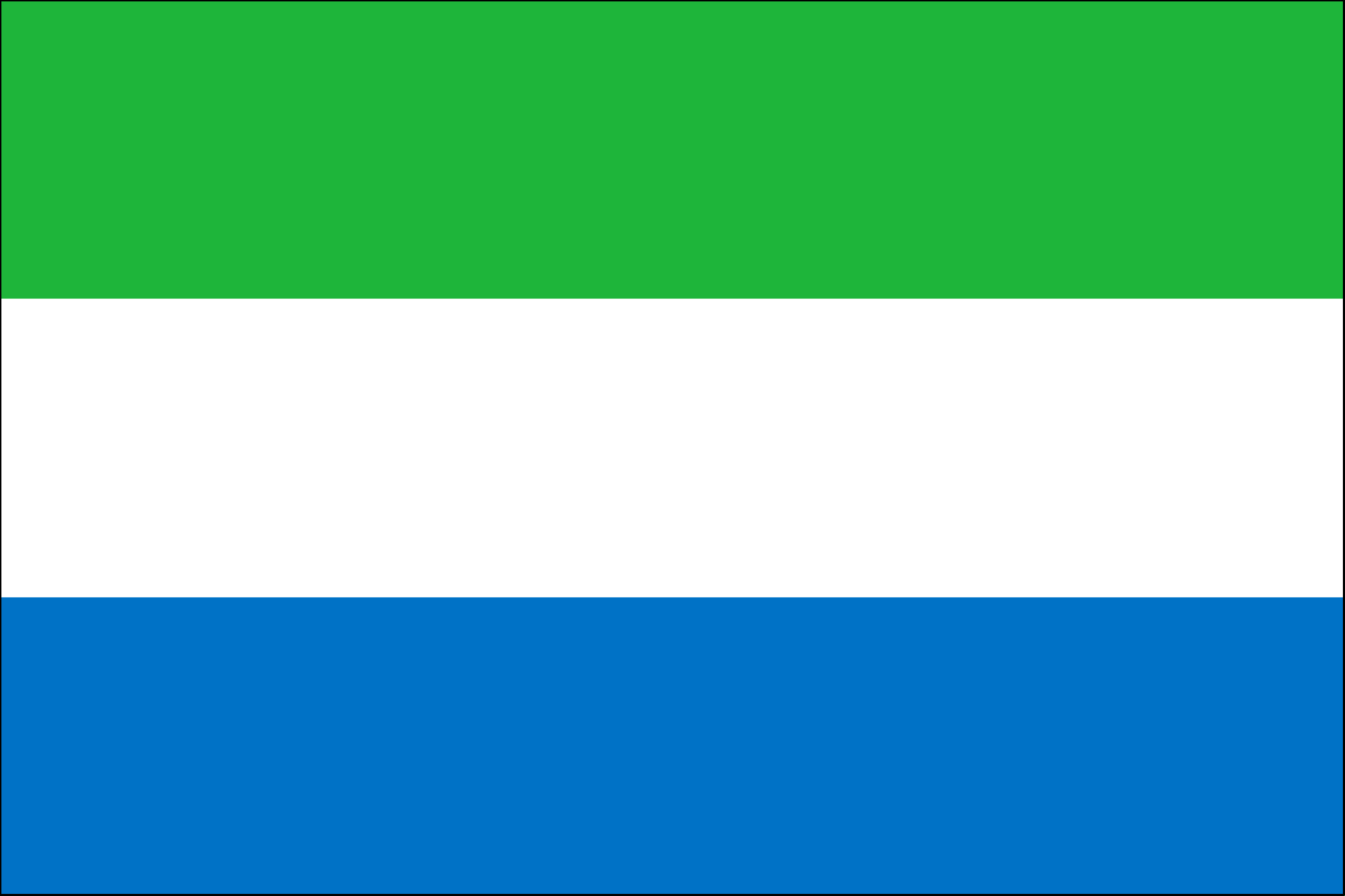 Flag of Sierra Leone