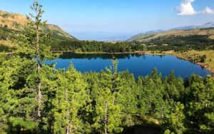 lake in Lurë, Albania