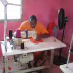 Sewing in Belize Central Prison