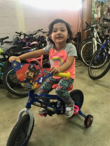 Guatemala 2023 child with bike