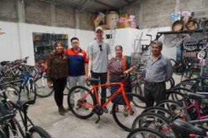 Fidesma staff and Alan 