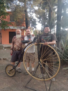 Penny farthing bike, Guatemala 2025