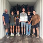 Loading a container for Belize, 27 September 2025