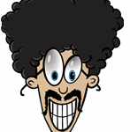 Marty's Reliable Cycle logo, face only