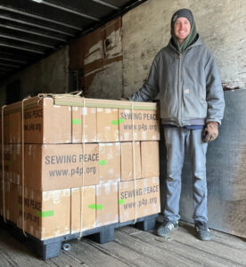 Shipped 72 sewing machines to Neighbors Abroad, Oaxaca, Mexico: 13 March 2026